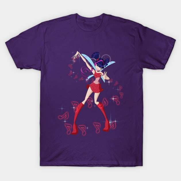 Winx Club - Musa T-Shirt by Nykos